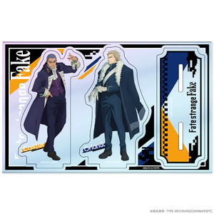 TVアニメ『Fate/strange Fake』オーロラアクリルニコスタンド　オーランド・リーヴ＆キャスター