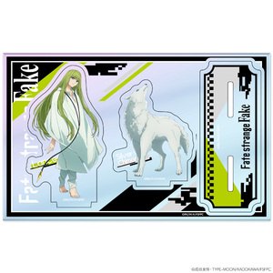 TVアニメ『Fate/strange Fake』オーロラアクリルニコスタンド　銀狼の合成獣＆ランサー