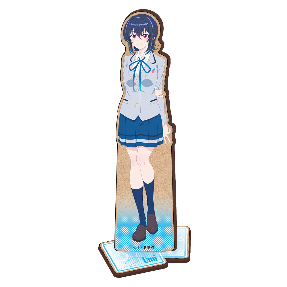 TVアニメ『クラスで2番目に可愛い女の子と友だちになった』 木製キャラスタンド 朝凪海