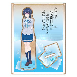 TVアニメ『クラスで2番目に可愛い女の子と友だちになった』 木製キャラスタンド 朝凪海