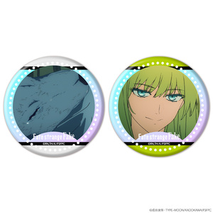 TVアニメ『Fate/strange Fake』オーロラ缶バッジ2個セット　銀狼の合成獣＆ランサー