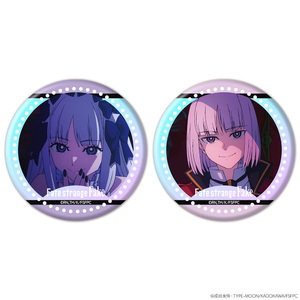 TVアニメ『Fate/strange Fake』オーロラ缶バッジ2個セット　 フランチェスカ・プレラーティ＆真キャスター