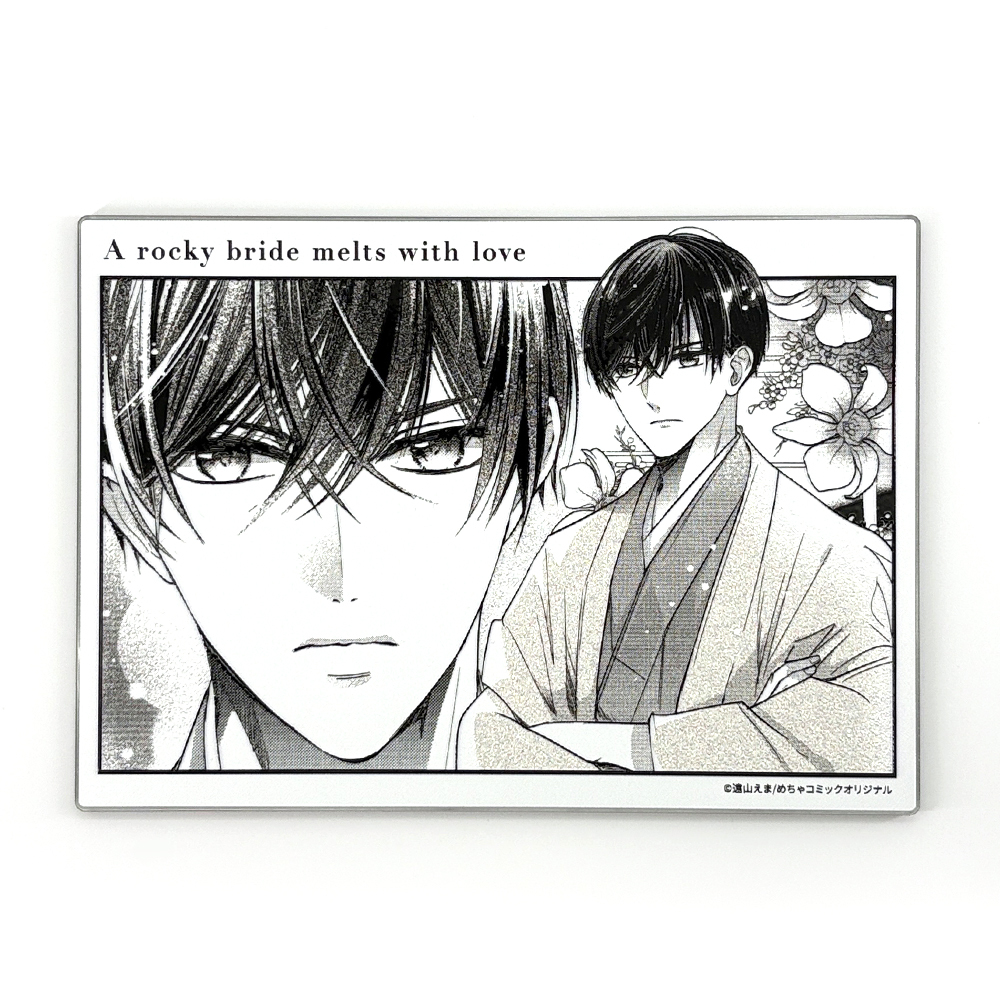 岩肌の花嫁は愛で溶かされる　凹凸アクリルパネルA