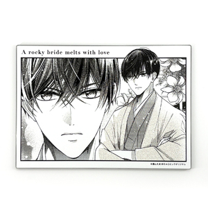 岩肌の花嫁は愛で溶かされる　凹凸アクリルパネルA