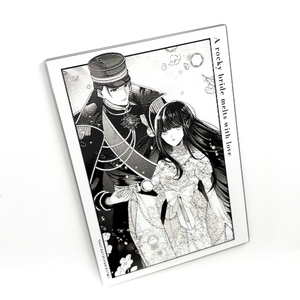 岩肌の花嫁は愛で溶かされる　凹凸アクリルパネルC