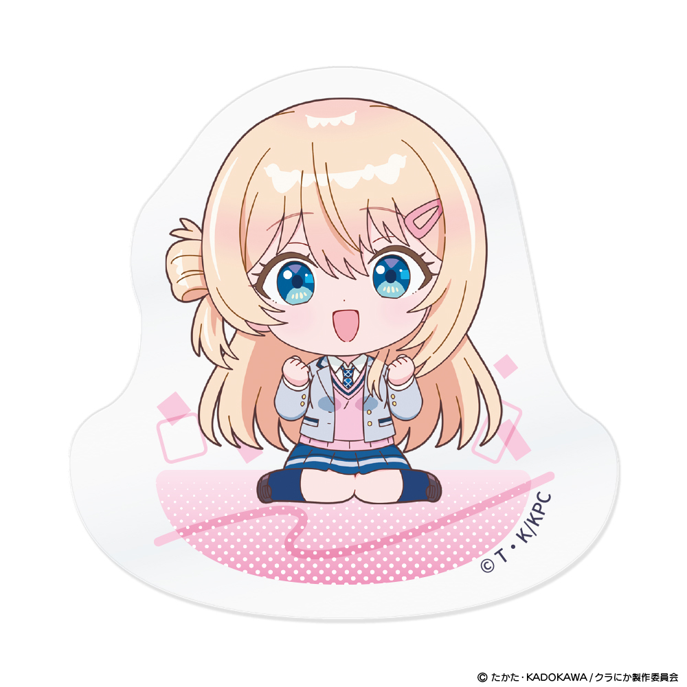 TVアニメ『クラスで2番目に可愛い女の子と友だちになった』 ゆらゆらアクリルブロック 天海夕