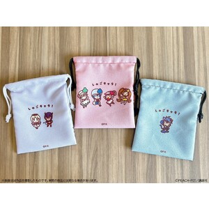 着物風巾着_ほしな歌唄 花なり花やしき