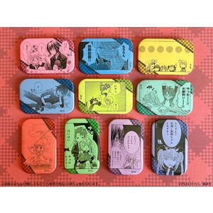 コマスクエア缶バッジ 花なり花やしき（コンプリートセット）