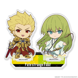 TVアニメ『Fate/strange Fake』アクリルキャラスタンド　ミニキャラ　アーチャー＆ランサー