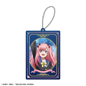 TVアニメ『黒猫と魔女の教室』アクリルカード付きキーホルダー スピカ・ヴァルゴ