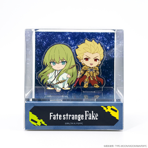 TVアニメ『Fate/strange Fake』きゅーびゅー　ミニキャラ　アーチャー＆ランサー