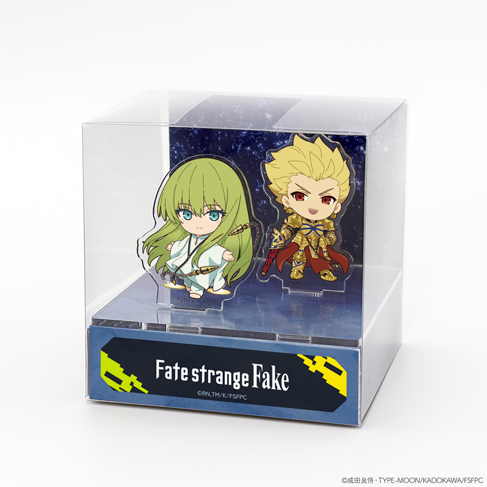 TVアニメ『Fate/strange Fake』きゅーびゅー　ミニキャラ　アーチャー＆ランサー