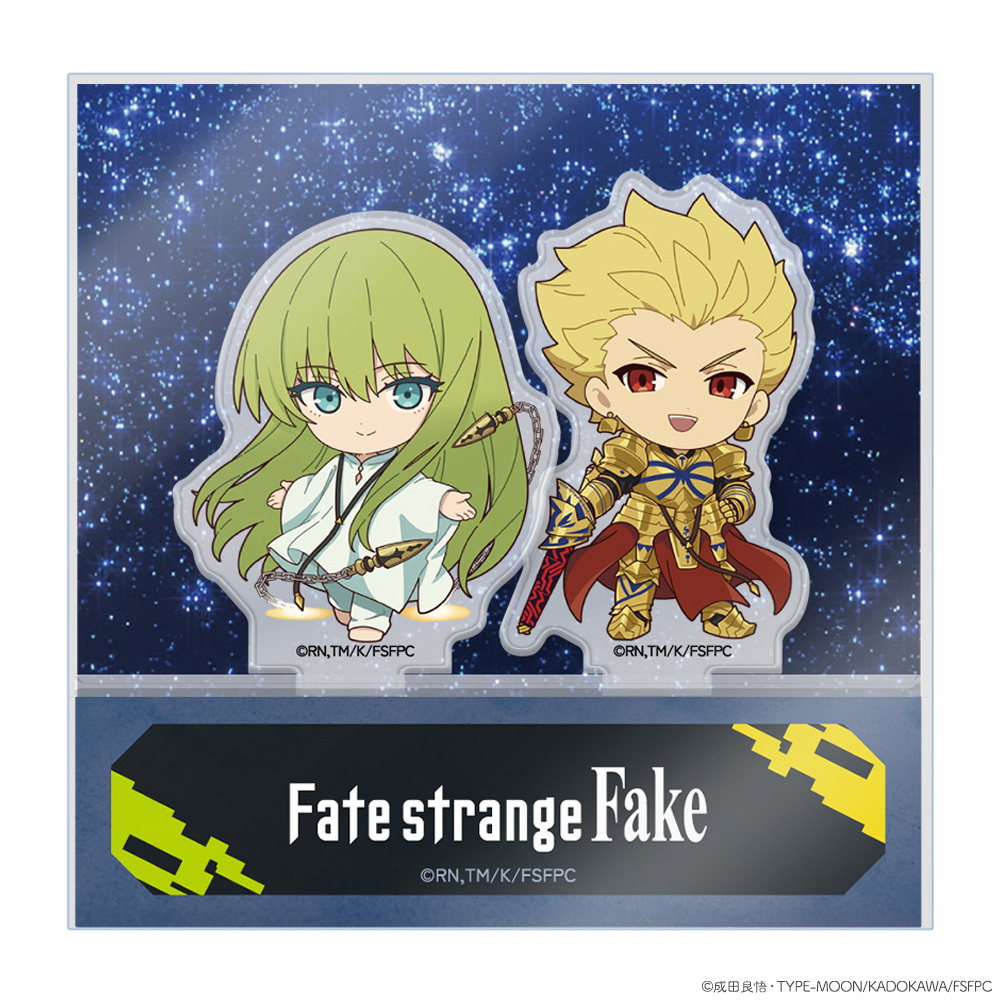TVアニメ『Fate/strange Fake』きゅーびゅー ミニキャラ アーチャー&ランサー