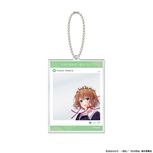 TVアニメ『きみが死ぬまで恋をしたい』SNS風アクリルカード