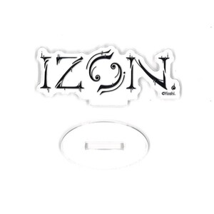 アクリルロゴスタンド（IZON.）