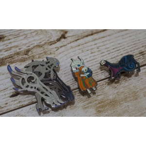 ピンバッジ（虚人、智人、マガイ汎用型）