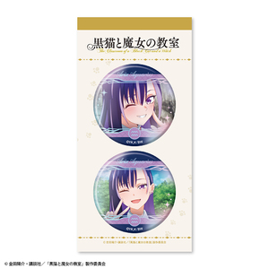 TVアニメ『黒猫と魔女の教室』オーロラ缶バッジ２個セット  アリア・アクエリアス