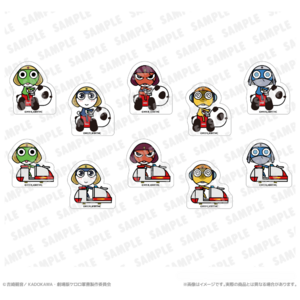 ミニアクリルブロック　ケロロ小隊、やりたいこと全部盛り大作戦！であります