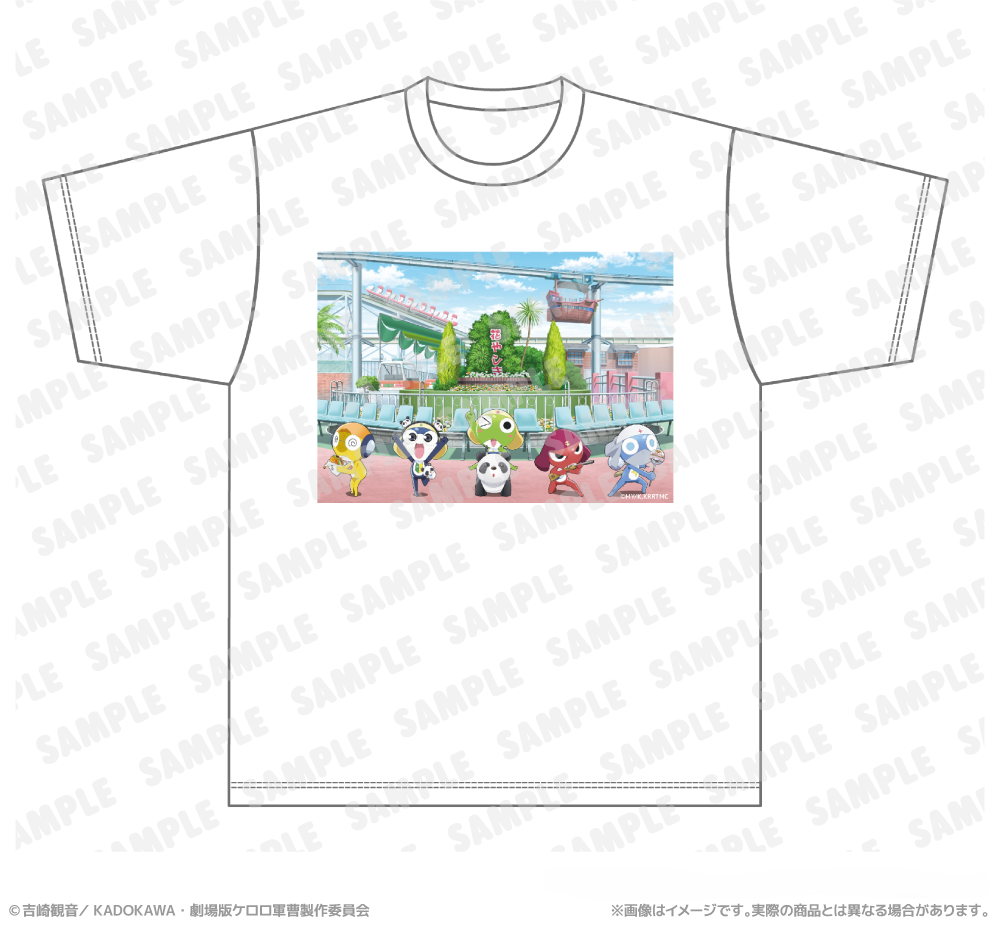 Tシャツ(大人サイズ) ケロロ小隊、やりたいこと全部盛り大作戦!であります