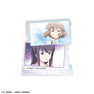 TVアニメ『上伊那ぼたん、酔へる姿は百合の花』アクリルキャラスタンド 砺波いぶき＆郡上かなで