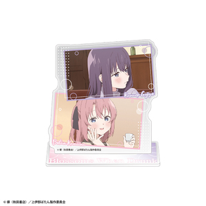 TVアニメ『上伊那ぼたん、酔へる姿は百合の花』アクリルキャラスタンド 郡上かなで＆上伊那ぼたん