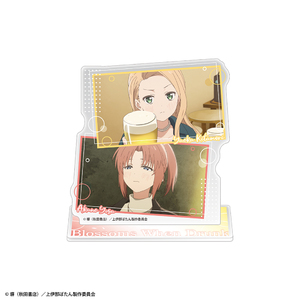 TVアニメ『上伊那ぼたん、酔へる姿は百合の花』アクリルキャラスタンド 北杜やえか＆遊佐あかね