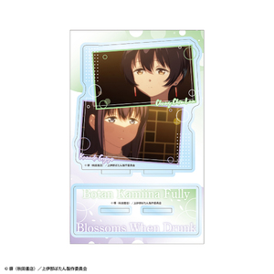 TVアニメ『上伊那ぼたん、酔へる姿は百合の花』アクリルキャラスタンド 張景嵐＆郡上かなで