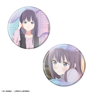 TVアニメ『上伊那ぼたん、酔へる姿は百合の花』オーロラ缶バッジ2個セット 郡上かなで
