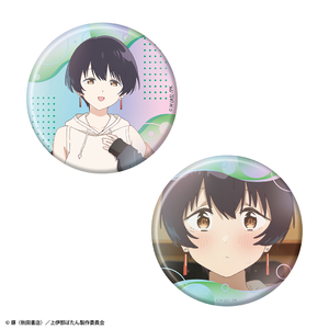 TVアニメ『上伊那ぼたん、酔へる姿は百合の花』オーロラ缶バッジ2個セット 張景嵐